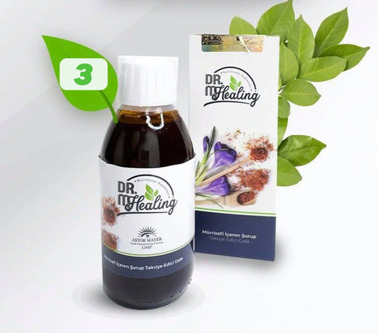3 Adet Mürrisafi İçeren Şurup