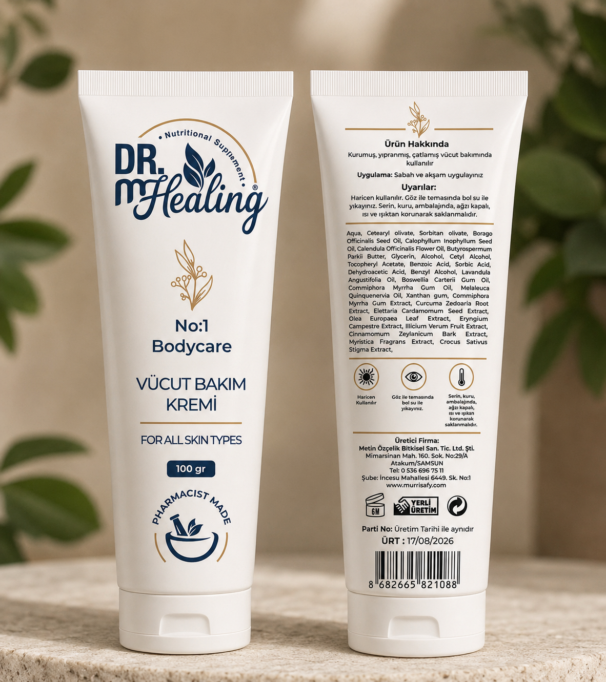 DR.M HEALİNG NO 1 BODY KREM